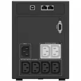 ИБП Ippon Smart Power Pro II 1600 black (линейно-интерактивный, 1600VA, 960W, 4+2xC13, RJ-45, USB-B, 2xUSB-A, 5V, 1.8A) (1005588)