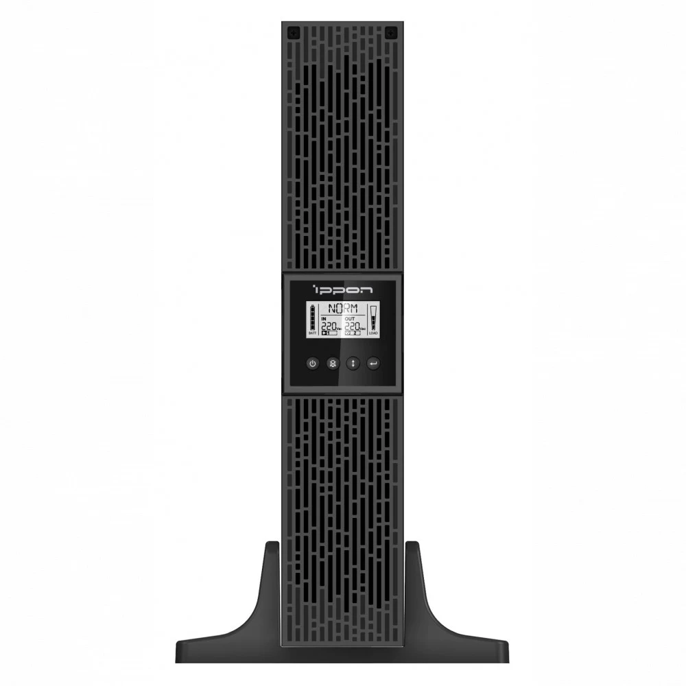 ИБП Ippon Smart Winner II 1500, 1500VA, 1350Вт, синусоида, AVR 176-288В, установка: 3в1, USB/RS-232, RJ-45/RJ-11, 8xC13