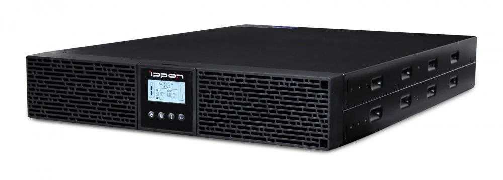 ИБП Ippon Smart Winner II 2000E black (линейно-интерактивный, 2000VA, 1800W, 8xC13, RS-232, USB) (1192980)