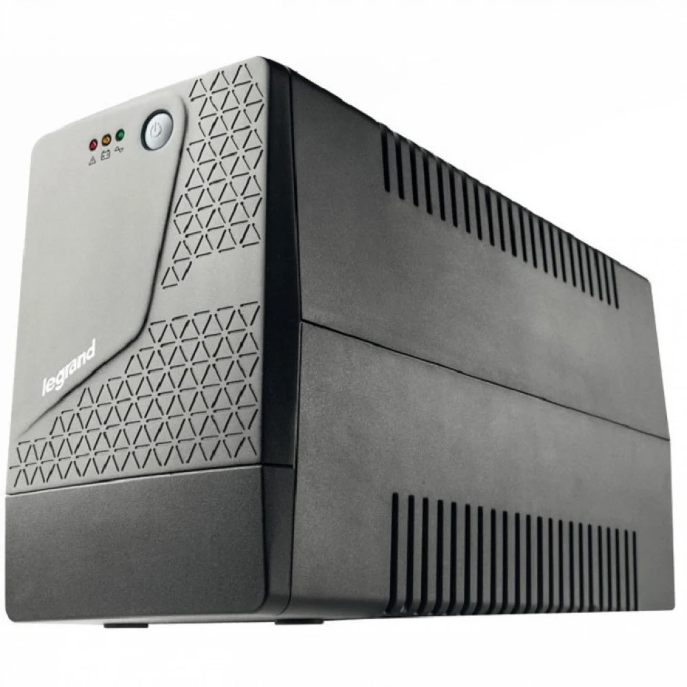 Источник бесперебойного питания, Legrand, Keor SPX 800 ВА 310301, Мощность 800ВА/480Вт, Линейно-интерактивный, Напольный, LED индикаторы, Диапазон работы AVR:160-290В, Бат.: 12В/9Ач., Вых: 2 x Мульт