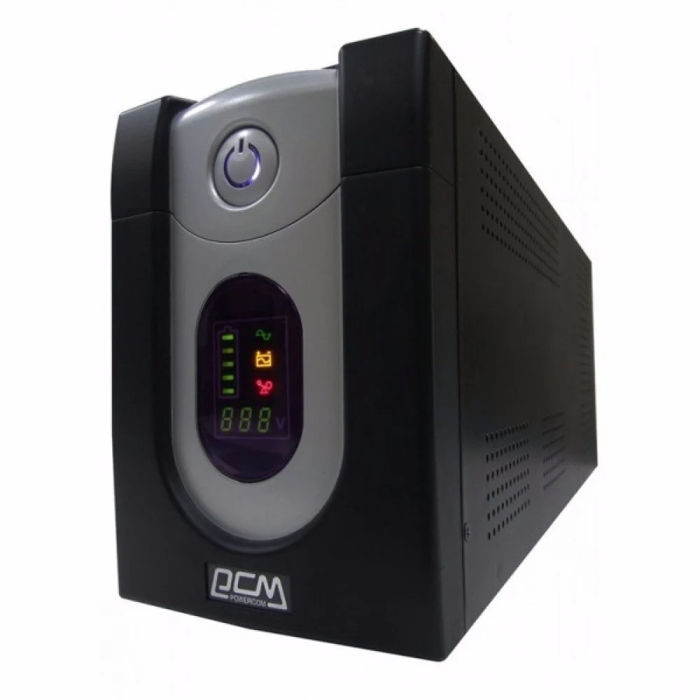 Источник бесперебойного питания Powercom Back-UPS IMPERIAL, Line-Interactive, 3000VA/1800W, Tower, 6*IEC320-C13 (6 batt), LCD, USB (747929)