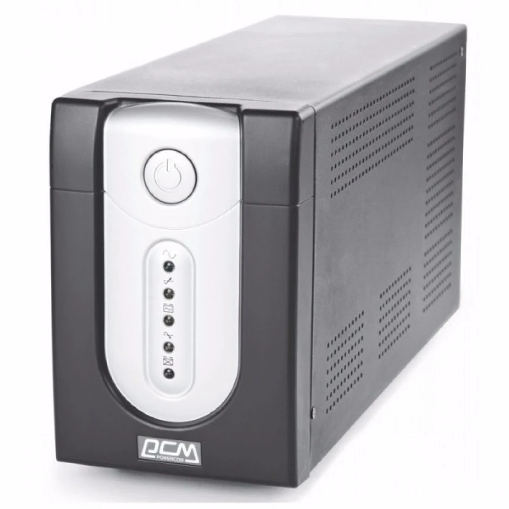 Источник бесперебойного питания Powercom Back-UPS IMPERIAL, Line-Interactive, 1200VA/720W, Tower, 6*IEC320-C13 (2 surge & 4 batt), USB (671478)