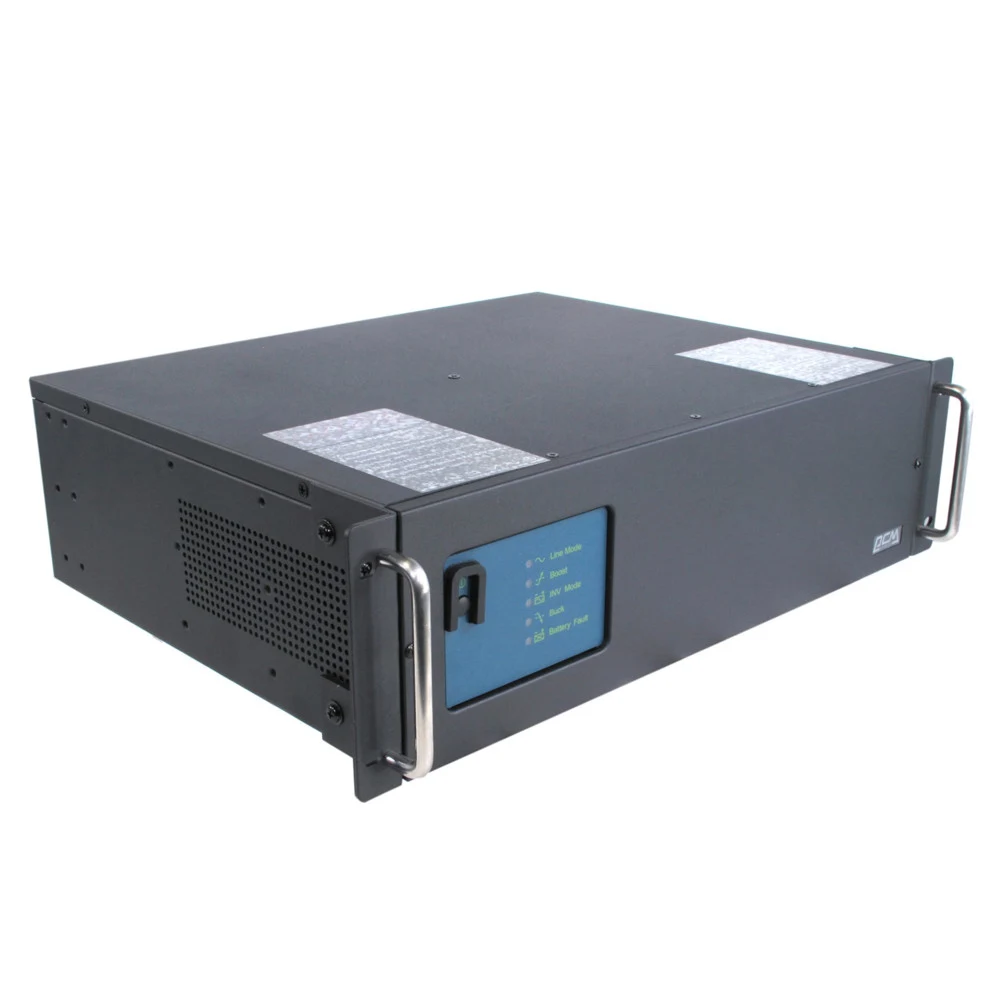 Источник бесперебойного питания Powercom King Pro RM KIN-2200AP LCD 1760Вт 2200ВА черный/ UPS Powercom King Pro RM KIN-2200AP LCD 1760W 2200Va black
