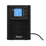 UPS POWERMAN Online 1000, LCD, dual conversion, 1000VA, 900W, 2 eurosockets with backup power, USB, RS232, SNMP slot, RJ11 / RJ45 protection, external battery pack (not included), 215 х 315 х 365 mm