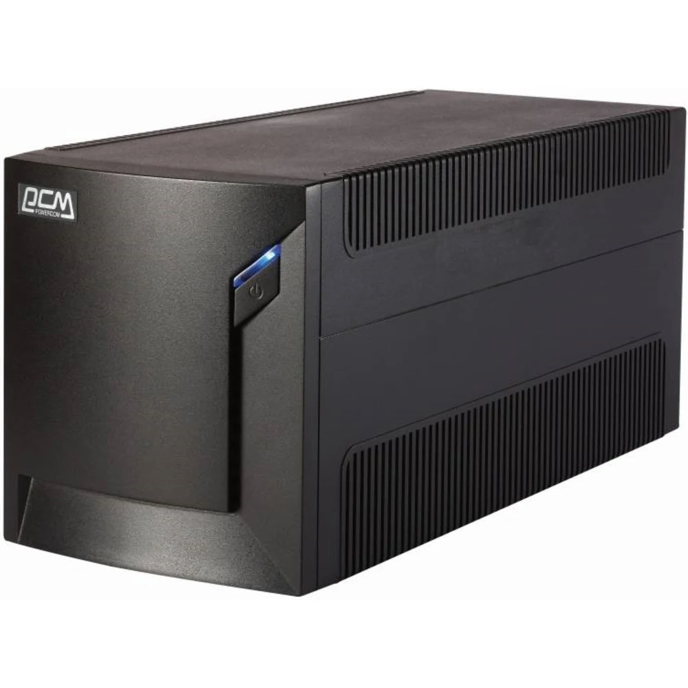Источник бесперебойного питания Powercom Raptor, Line-Interactive, 1025VA/615W, Tower, 4xSchuko, LCD, USB (1107532) (существенное повреждение коробки)