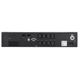 UPS POWERCOM SPR-1000, line-interactive, 1000 VA, 800 W, LCD, Rack / Tower, 8 IEC320 C13 sockets with redundant power supply, USB, RS-232, SNMP card slot, RJ45 protection, WxDxH 428x453x84 mm, 18.3