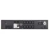 UPS POWERCOM SPR-2000, line-interactive, 2000 VA, 1600 W, LCD, Rack / Tower, 8 IEC320 C13 sockets and 1 C19 socket with redundant power supply, USB, RS-232, SNMP card slot, RJ45 protection, WxDxH 42