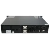 Powercom Smart-UPS King Pro RM, Line-Interactive, 600VA/480W, Rack 1U, IEC, USB (1152586)