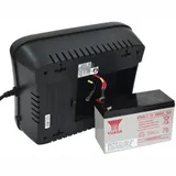 Powercom Back-UPS SPIDER, Line-Interactive, LCD, AVR, 750VA/450W, Schuko, USB, black (1456261)