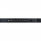 UPS SPR-500, line-interactive, 700 VA, 560 W, 6 IEC320 C13 outlets with backup power, USB, RS-232, SNMP card slot, RJ45 protection, 2 batteries 6Vх7Ah, WxDxH 428x335x44 mm, 8.9 kg