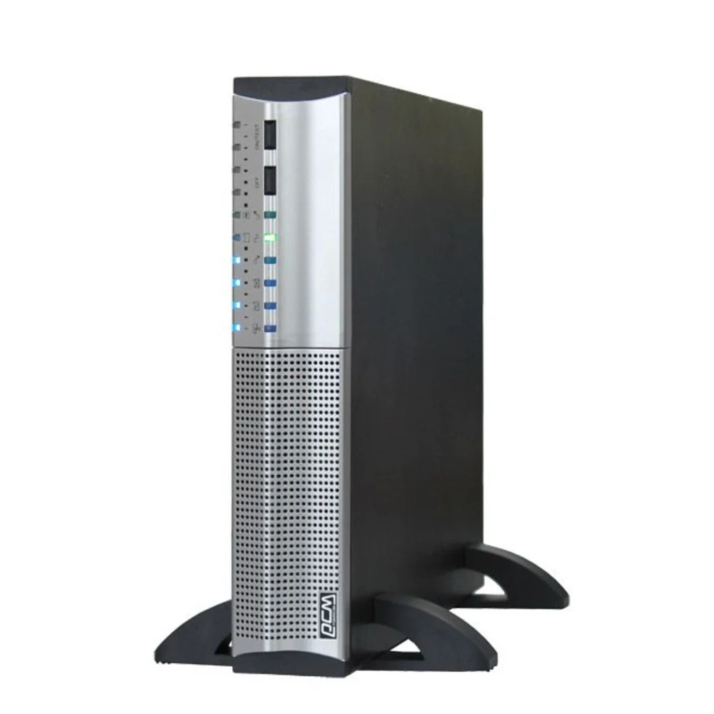 ИБП SRT-1500A, линейно-интерактивный, 1500ВА, 1350Вт, LCD, Rack/Tower, 8 розеток IEC320 C13 с резервным питанием, USB, RS-232, слот под SNMP карту, EPO, защита RJ45, ШхГхВ 428х563х84мм., вес 24кг./