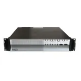 UPS POWERCOM SRT-1500A, line-interactive, 1500VA, 1350W, LCD, Rack / Tower, 8 IEC320 C13 sockets with redundant power supply, USB, RS-232, SNMP card slot, EPO, RJ45 protection, WxDxH 428x563x84mm.,