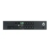 UPS POWERCOM SRT-1500A, line-interactive, 1500VA, 1350W, LCD, Rack / Tower, 8 IEC320 C13 sockets with redundant power supply, USB, RS-232, SNMP card slot, EPO, RJ45 protection, WxDxH 428x563x84mm.,
