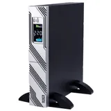 UPS POWERCOM SRT-2000A, line-interactive, 2000VA, 1800W, LCD, Rack / Tower, 8 IEC320 C13 sockets and 1 C19 sockets with redundant power supply, USB, RS-232, SNMP card slot, EPO, RJ45 protection, WxD