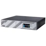 UPS POWERCOM SRT-1000A, line-interactive, 1000VA, 900W, LCD, Rack / Tower, 8 IEC320 C13 sockets with redundant power supply, USB, RS-232, SNMP card slot, EPO, RJ45 protection, WxDxH 428x453x84mm., W