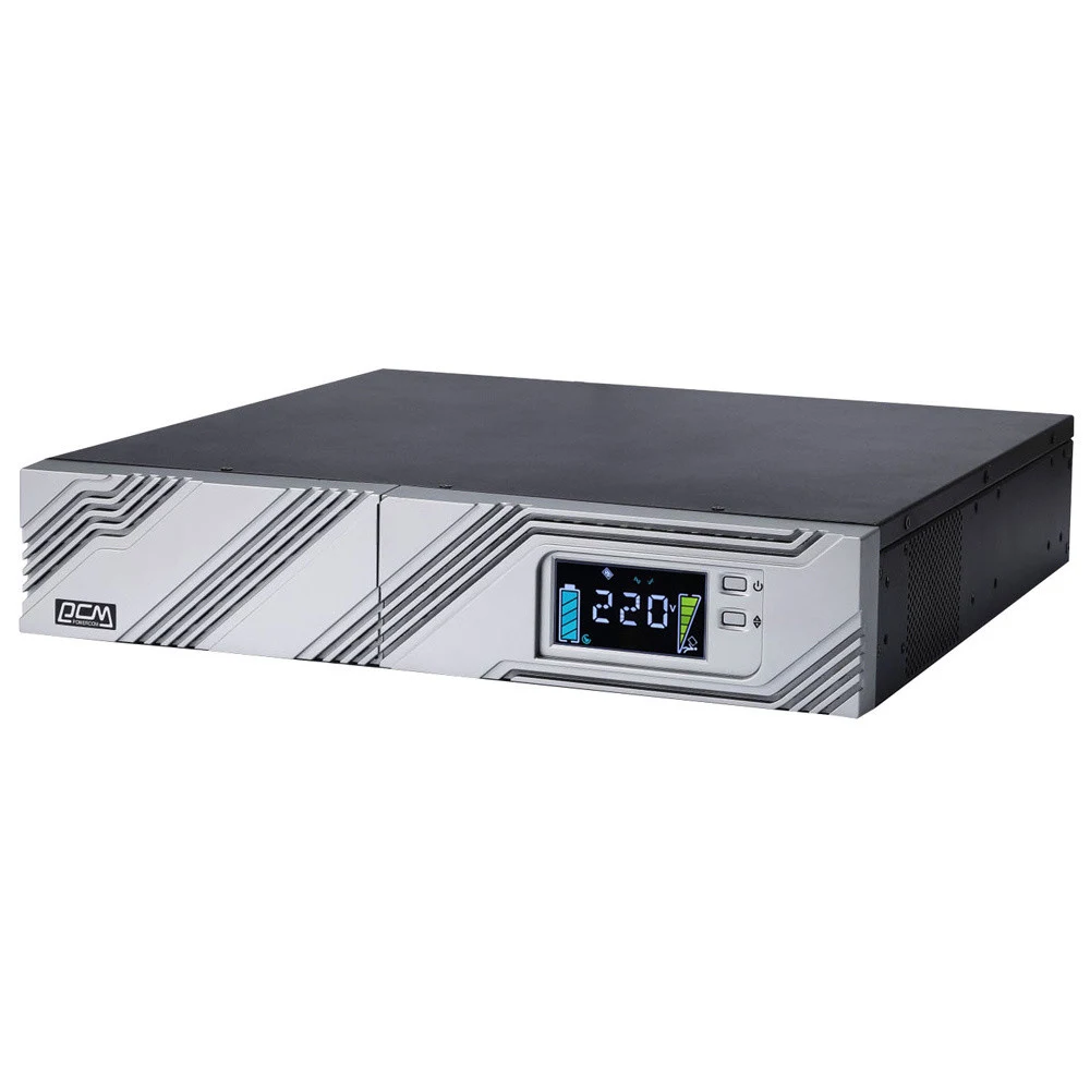 ИБП SRT-1000A, линейно-интерактивный, 1000ВА, 900Вт, LCD, Rack/Tower, 8 розеток IEC320 C13 с резервным питанием, USB, RS-232, слот под SNMP карту, EPO, защита RJ45, ШхГхВ 428х453х84мм., вес 16.8кг./