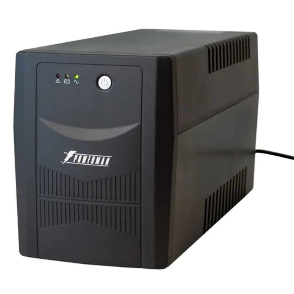 ИБП POWERMAN Back Pro 1500 PLUS, линейно-интерактивный, 1500ВА, 900Вт, 4 евророзетки с резервным питанием, USB, батарея 12В 9Ач 2 шт., 380мм х 101мм х142мм, 11 кг./ UPS POWERMAN Back Pro 1500 PLUS,