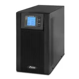 UPS POWERMAN Online 3000, LCD, dual conversion, 3000VA, 2700W, 2 eurosockets with backup power, USB, RS232, SNMP slot, RJ11 / RJ45 protection, external battery pack (not included), 215 х 315 х 475 m