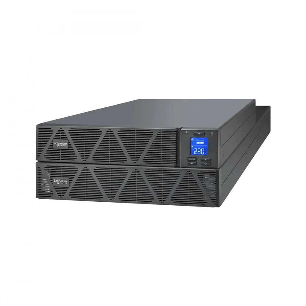 Источник бесперебойного питания, Schneider Electric, SRVS10KRIRK, Комплект: SRVSPM10KRI-1шт, SRVSRK1-1шт, SRVSRK2-1шт, SRVS192RBP-9A-1шт, Онлайн, Мощность 10000ВА/10000Вт, Стоечный 4U, 230В, Вых: кл