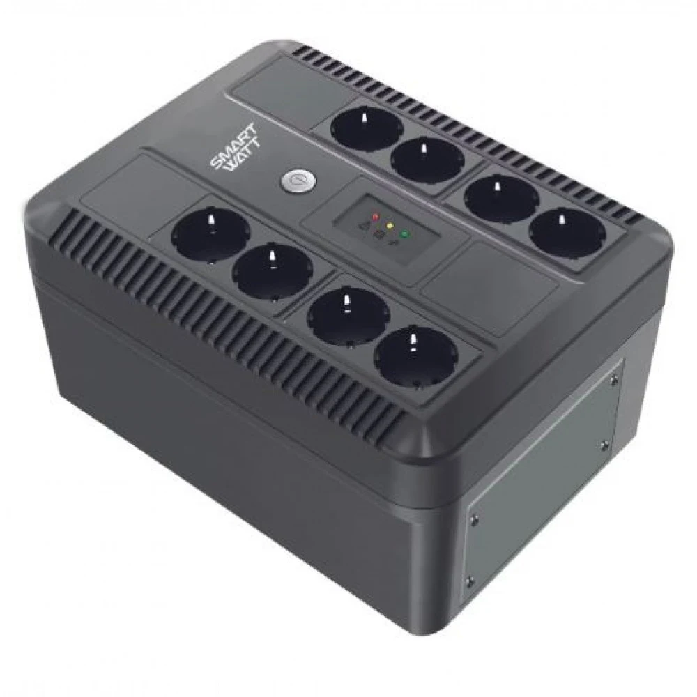 Источник бесперебойного питания Smartwatt SAFE PRO 1050 600Вт 1050ВА черный
