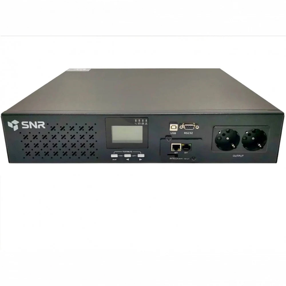 Источник бесперебойного питания Line-Interactive SNR LIRM 1000ВА/800Вт (PF-0.8), 1ф:1ф (220-240В), 24В (DC) (2x9Ач) (чистый синус на выходе)