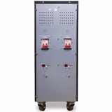 Источник бесперебойного питания, SVC, PTS-10KL-LCD, Мощность 10кВА/10кВт, PTS-серия, On-Line, LCD\RS-232, SMART, Диапазон работы AVR: 110-288В, Бат.: 12В/9Ач*16шт., Клеммная колодка, Вентилятор: 12с