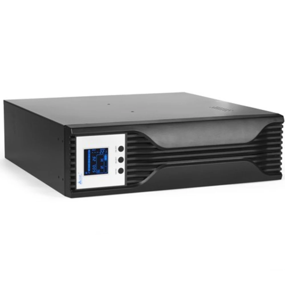 Источник бесперебойного питания, SVC, RTL-5KL-LCD, Мощность 5000ВА/3000Вт, Стоечный 19'' 3U, RTL-серия, USB-SMART, Диапазон работы AVR: 145-275В, Внешние бат.: 4 шт.(не поставляются в комплекте), Ве