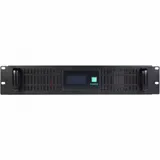 Источник бесперебойного питания, SVC, RTO-1.5K-LCD, Мощность 1500ВА/900Вт, RTO-серия, Стоечный 2U, LCD\Tel.line, Smart, Диапазон работы AVR:165-275В, Бат.:12В/9Ah*2шт., Вых: 3 Shuko CEE7, Чёрный