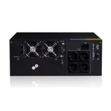 ИБП, SVC, RTU-2KL-LCD, (2000 ВА, 1600 Вт), Стоечный 19'' 3U, RTU-серия, USB-SMART, Защита телефонной линии, Диапазон работы AVR: 145-275В, Бат.: 9Ач*3 шт., Вентилятор: 8cм*1шт., 6 вых., Чёрный Cтоеч