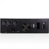 Источник бесперебойного питания, SVC, RTU-3KL-LCD, 3000VA (2400W), Стоечный 19'' 3U, RTU-серия, USB-SMART, Защита телефонной линии, Диапазон работы AVR: 145-275В, Бат.: 9Ач*4 шт., Вентилятор: 8cм*1ш