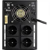 Источник бесперебойного питания, SVC, V-3000-F-LCD, Smart, USB, Мощность 3000ВА/1800Вт, Диапазон работы AVR: 175-275В, Бат.: 12В/7,5 Ач*4шт., 4 вых: Shuko CEE7, Чёрный (V-3000-F-LCD)