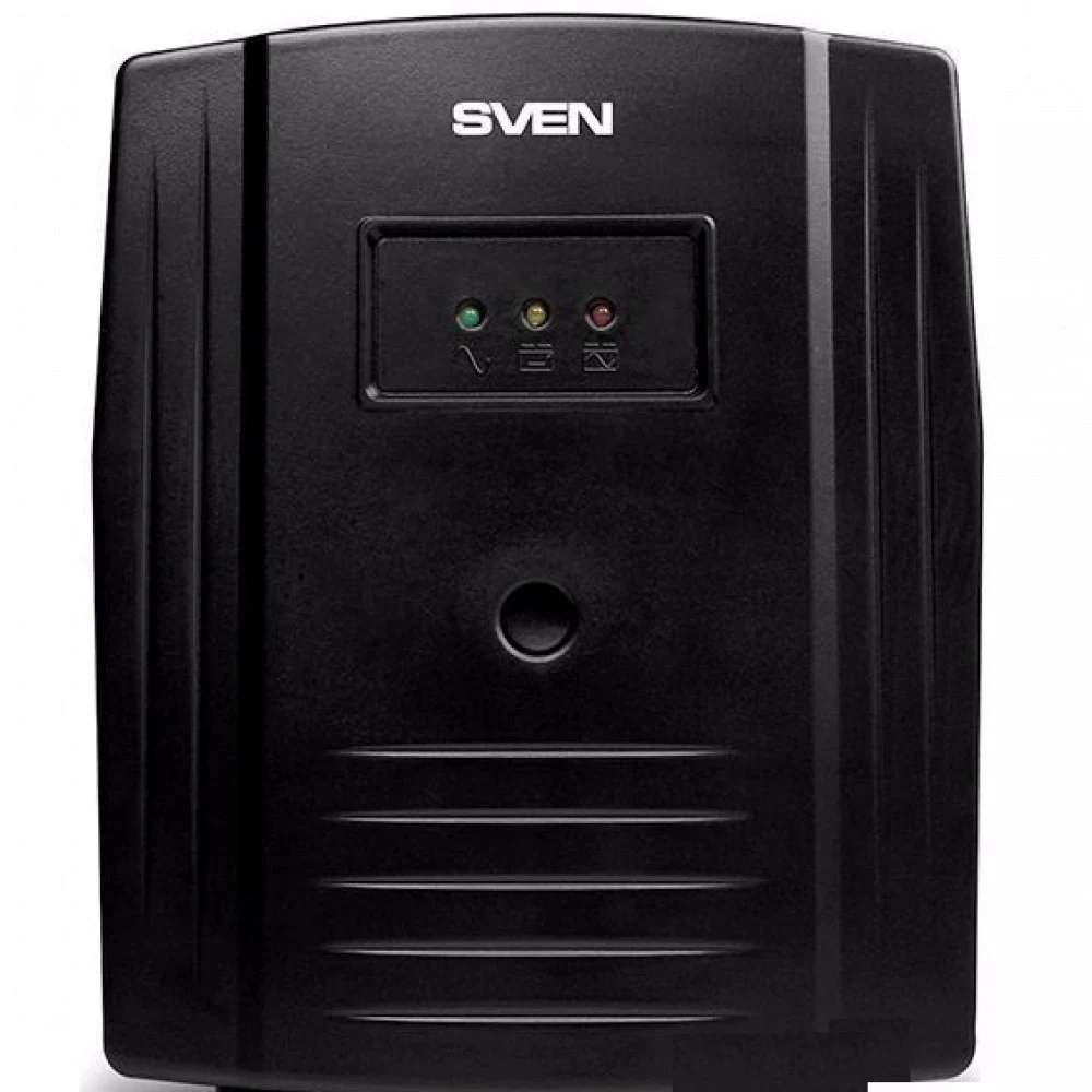 ИБП SVEN Pro 1000 (USB) Line-interactive 1000VA/720W (3×CEE7/4, USB, аппроксимированная синусоида)(SV-013868)