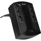 SVEN Источник бесперебойного питания SVEN UP-L1000E, с 6 выходными розетками (3 с питанием от батареи +3 сетевой фильтр)