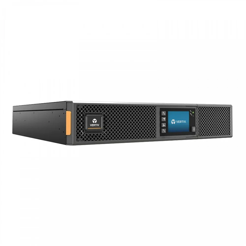Vertiv Liebert GXT5 1ph UPS, 1kVA, input plug IEC C14 inlet, 2U, output – 230V, output socket groups (8)C13, , rackmount kit, 3-year warranty