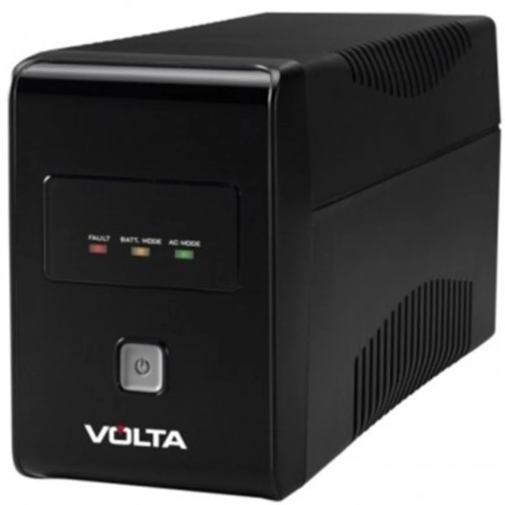 UPS Volta Active 850 LED, 480W, 12V/9Ah, 2 розет., LED, AVR, USB, RJ-45, Black