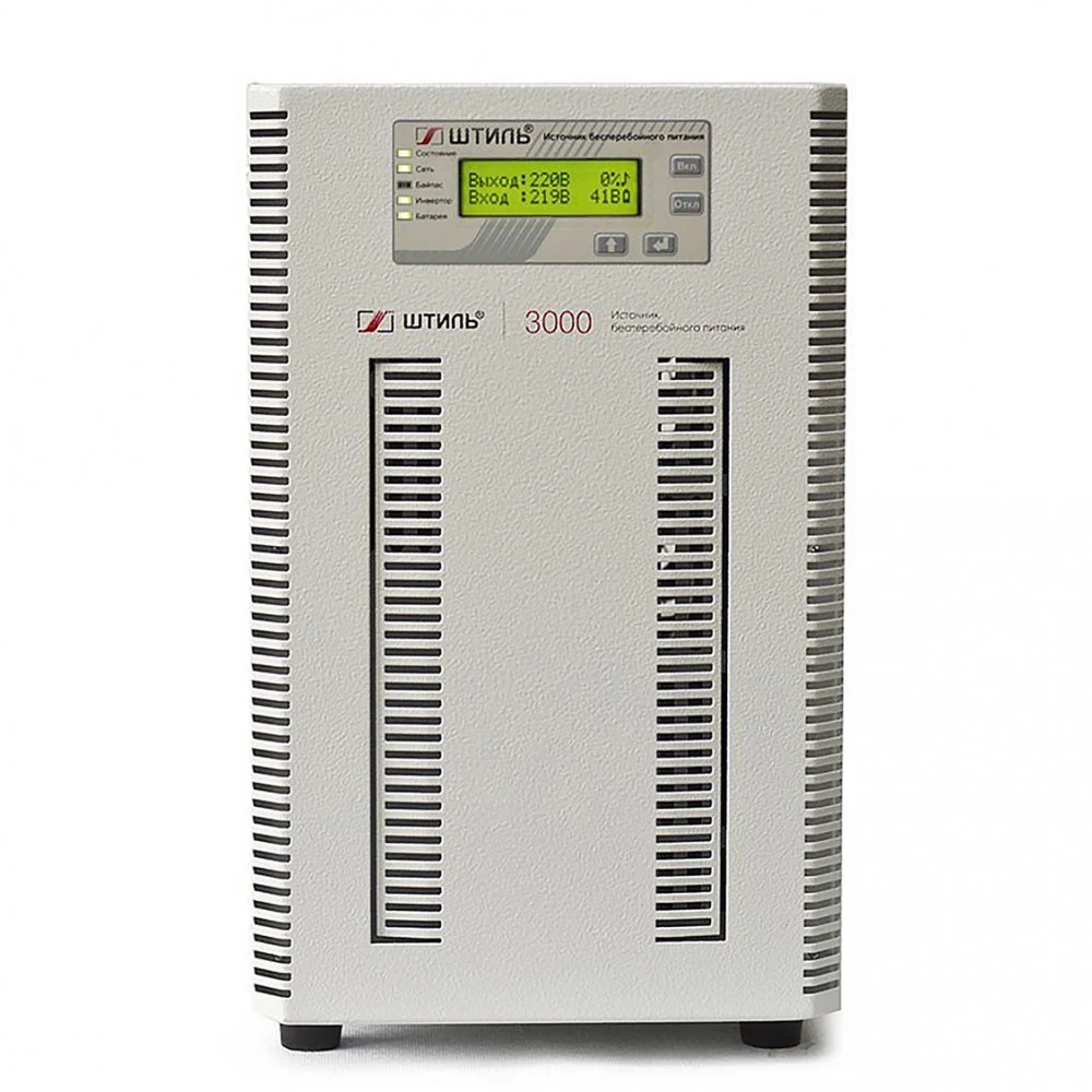 Источник бесперебойного питания Штиль ST1103SL 2700Вт 3000ВА серый