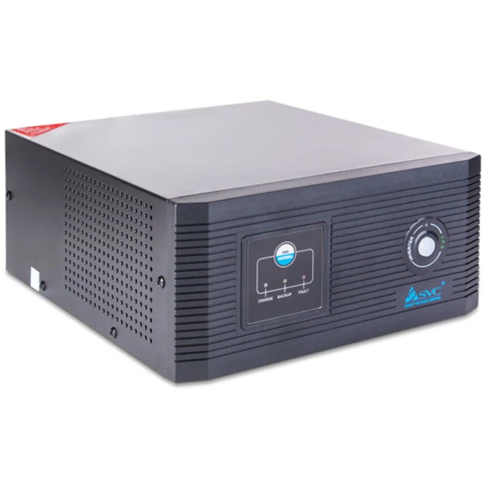 SVC Инвертор DIL-1200, 1200ВА/1000Вт, Вход:12/220В, AVR: 175-270±5В, Вых.:220В, 50±0.5Гц, Чистая синусоида, Внешние АКБ(не входят в комплект),Светодиодная индикация, Напольный