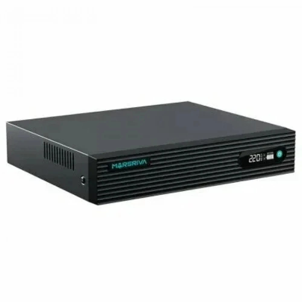 Мини-ИБП MARSRIVA KP9 Pro &lt Вход 1*Gigabit PoE, 2*48В/53В, 1*14В/16В/19В/24В, 1*9В/12В, 7*12В, 1*5В (DC) Выход, с USB 5В/2А, 100Вт Макс., LiFePO4 3.2В/24000мАч&gt