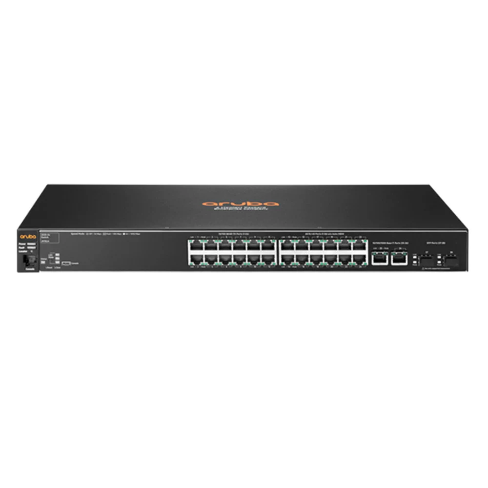 Aruba 2530 48 Switch (48 x 10/100 + 2 x SFP + 2 x 10/100/1000, Managed, L2, virtual stacking, 19") (repl. for J9020A )