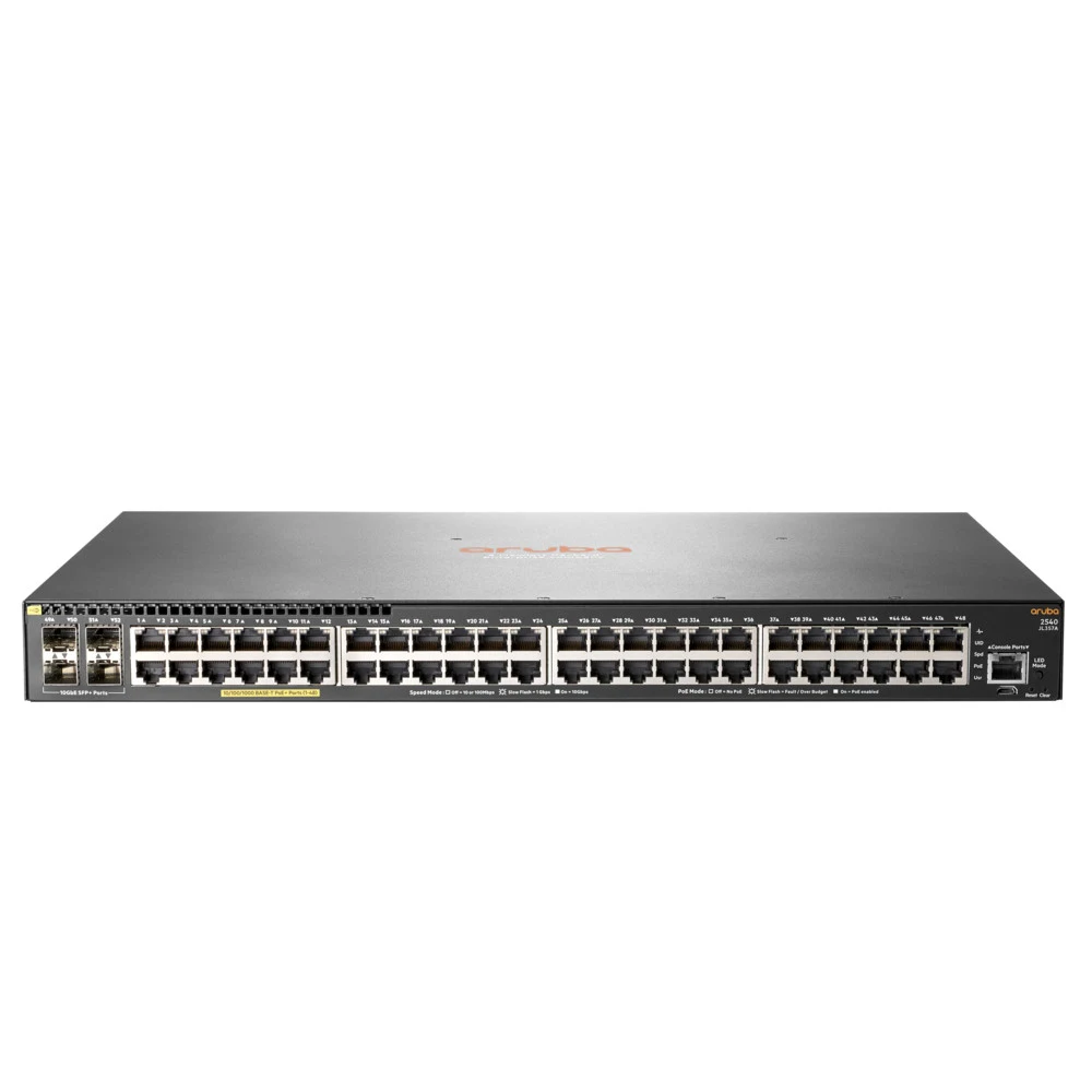 Aruba 2930F 48G 4SFP Swch (48x10/100/1000 RJ-45, 4xSFP, L3 lite, 19") (repl. for J9626A , J9728A )