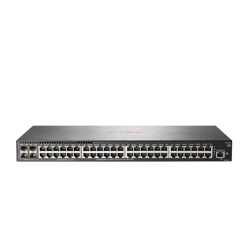Aruba 2930F 48G 4SFP+ Swch (48x10/100/1000 RJ-45, 4x1/10G SFP+, L3 lite, 19") (repl. for J9147A)