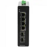 IES200-V25-2S4T Коммутатор Managed industrial switch with 2 Gigabit SFP ports and 4 Gigabit TX ports industrial DC 12~55V redundant dual power input operating temperature: -40~85°C lightning protect