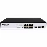 Коммутатор, BDCOM, S2510-P, Управляемый L2, 8 портов PoE (130W) 10/100/1000M RJ45, 2 порта 100/1000М SFP, Настольный