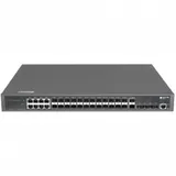 S3900-24S8T6X Коммутатор 24 100M/ 1000M SFP ports, 8 GE TX ports, 6 10GE/GE SFP+ ports 2 power slots with 1 hot-swap AC220V power supply the cooling fan, 1U, 19-inch rack-mounted installation, 1 RJ4