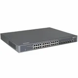 Коммутатор, BDCOM, S3900-24T6X, Управляемый L3, 24 порта 10/100/1000M RJ45, 6 портов 10G SFP+, Поддержка 2-х блоков питания, Стоечный