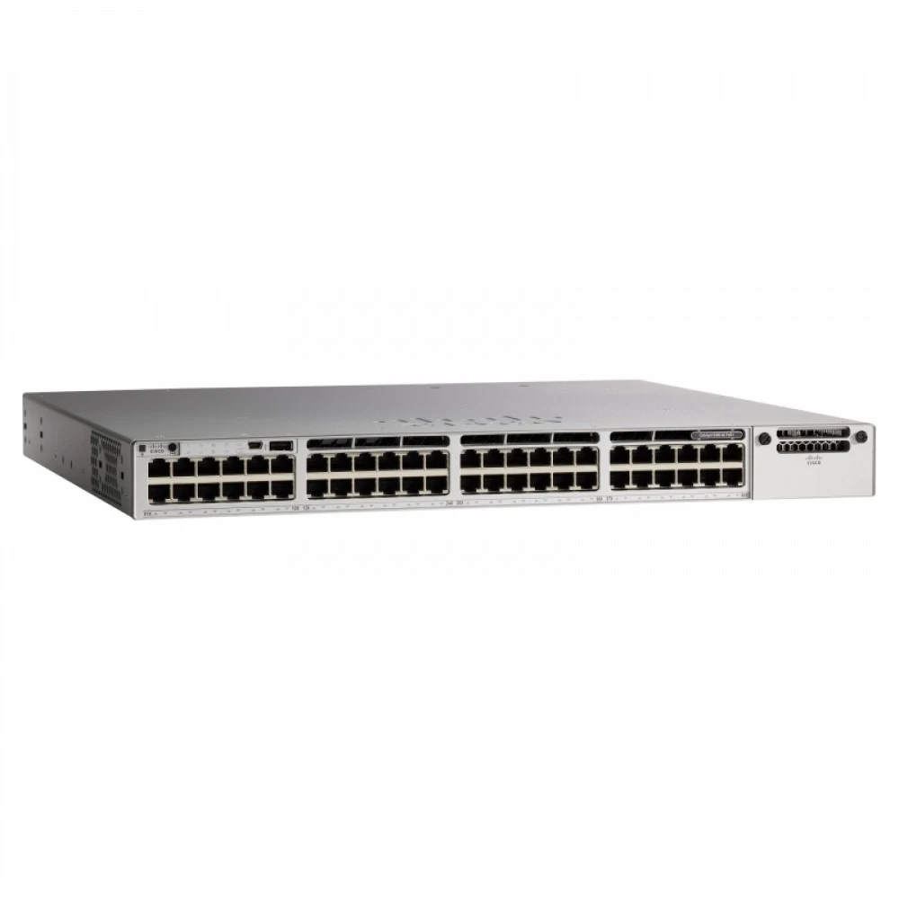 Коммутатор CISCO Catalyst 9300 48-port 1Gb SFP with modular uplinks, PS 1x750W (up to 2), DNA Network Advantage, C9300-48S-A