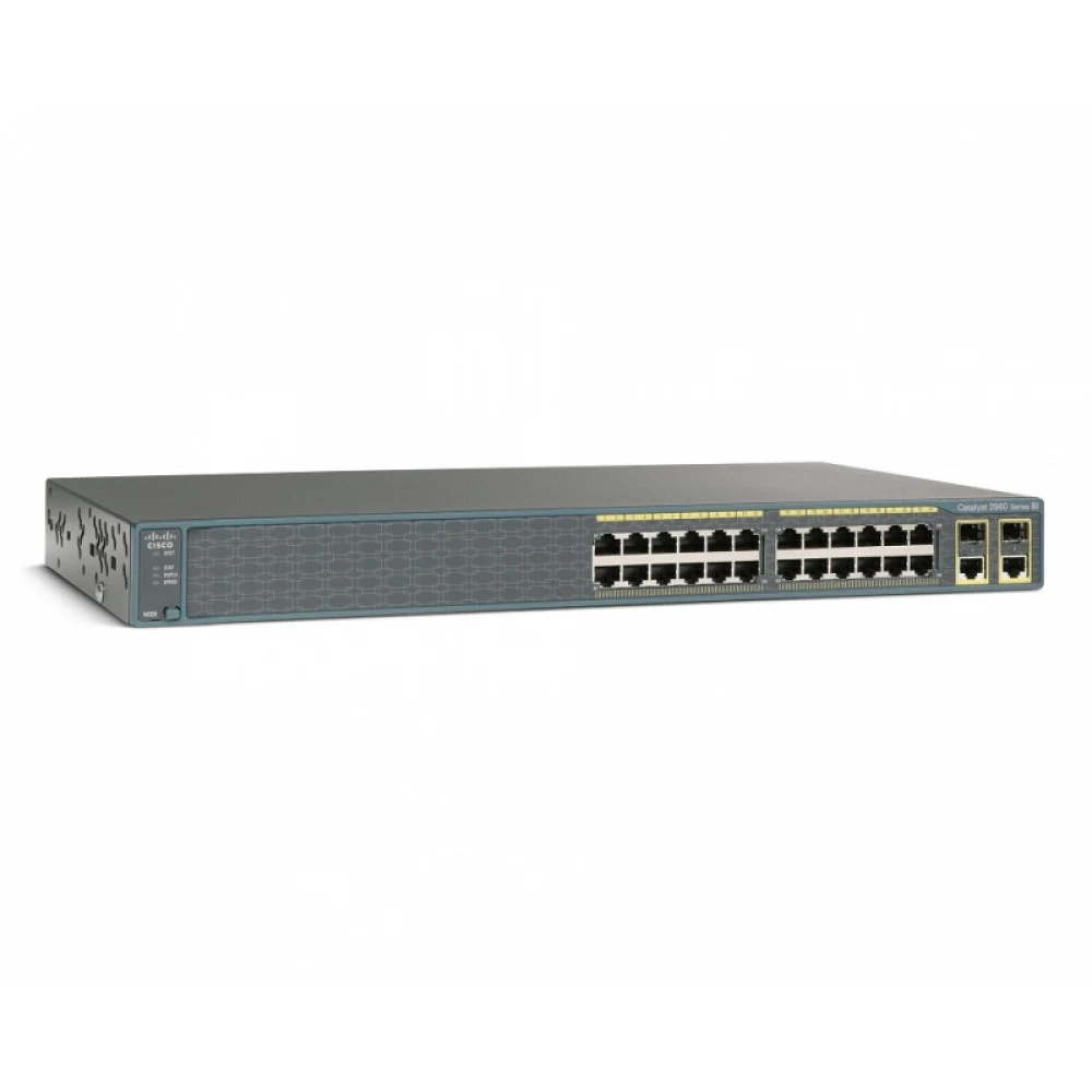 WS-C2960R+24TC-L Коммутатор Catalyst 2960 Plus 24 10/100+2T/SFP LAN Base, mfg in Russia