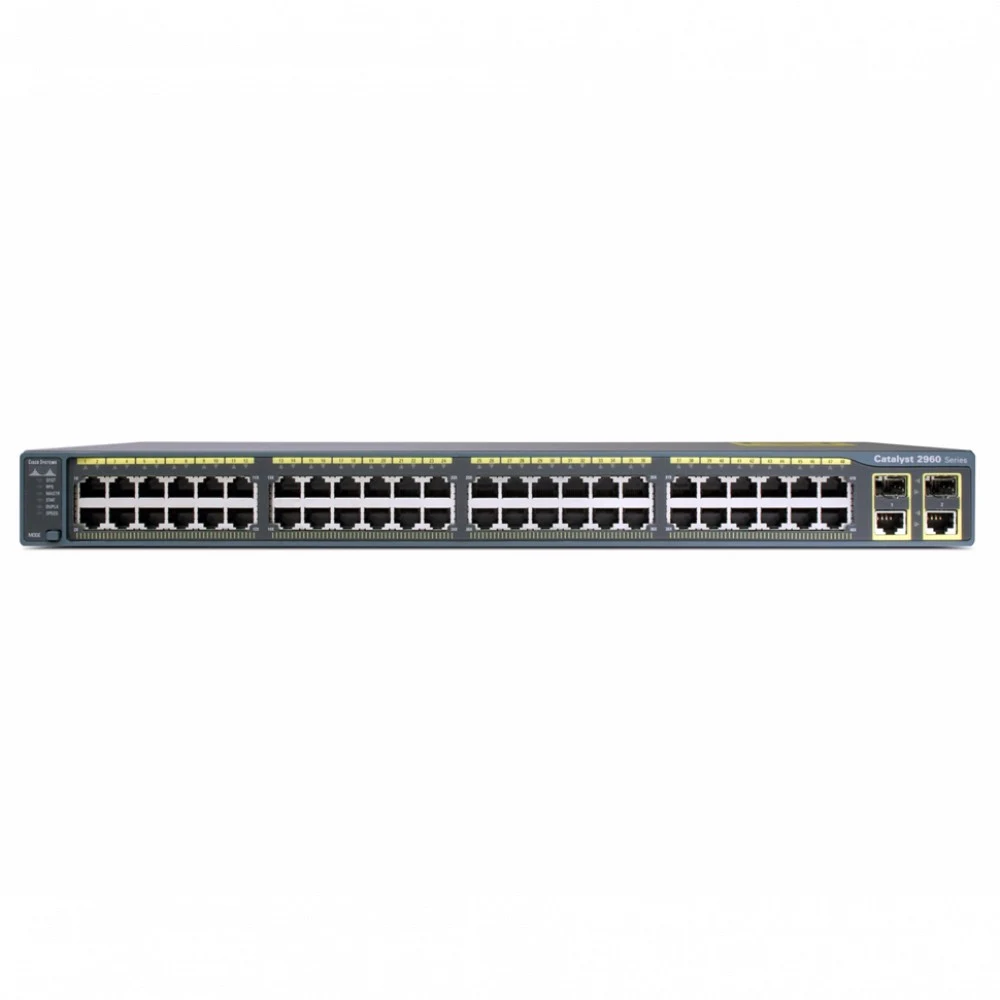 WS-C2960R+48TC-S Коммутатор Catalyst 2960 Plus 48 10/100 + 2 T/SFP LAN Lite