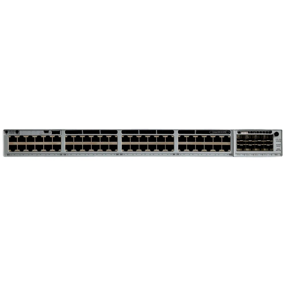Коммутатор CISCO Catalyst 9300 48-port 1Gb copper with modular uplinks, PS 1x350W,DNA Network Essentials, C9300-48T-E