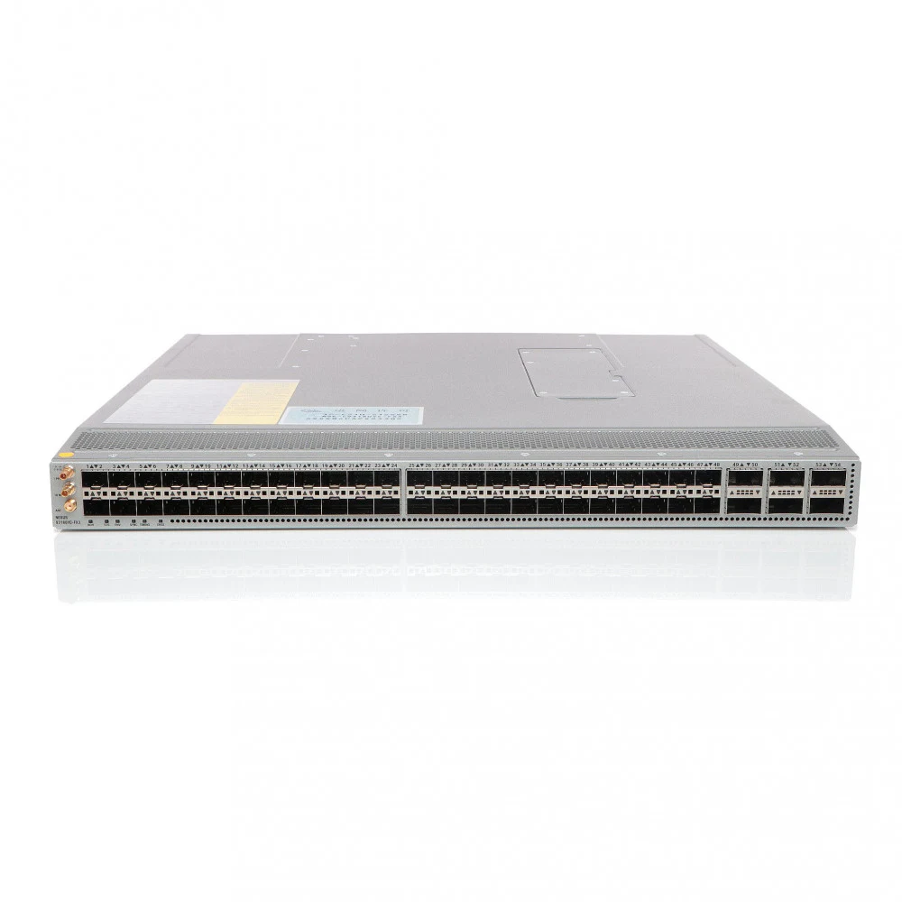 Коммутатор CISCO Nexus 93180YC-FX3 Switch with 48x 1/10/25Gb SFP+, 6x 40/100Gb QSFP28, 1U, Layer 2/3, 1x PS (upto 2), FAN (Port-side Intake), 6 Core CPU, DRAM 32GB, SSD 128GB